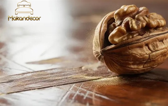 ترمیم خراش چوب مبل با گردو: راهنمای کامل و جامع برای بازسازی ظاهر مبلمان