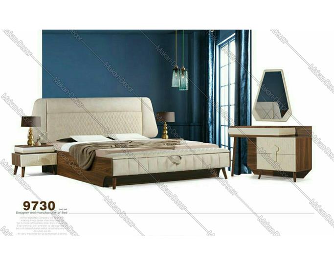 سرویس خواب دونفره 9730 سفید