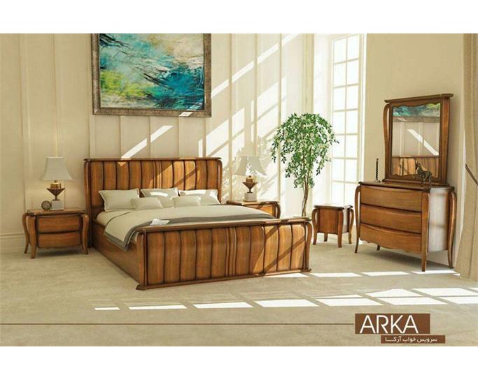 سرویس خواب آرکا چوبی
